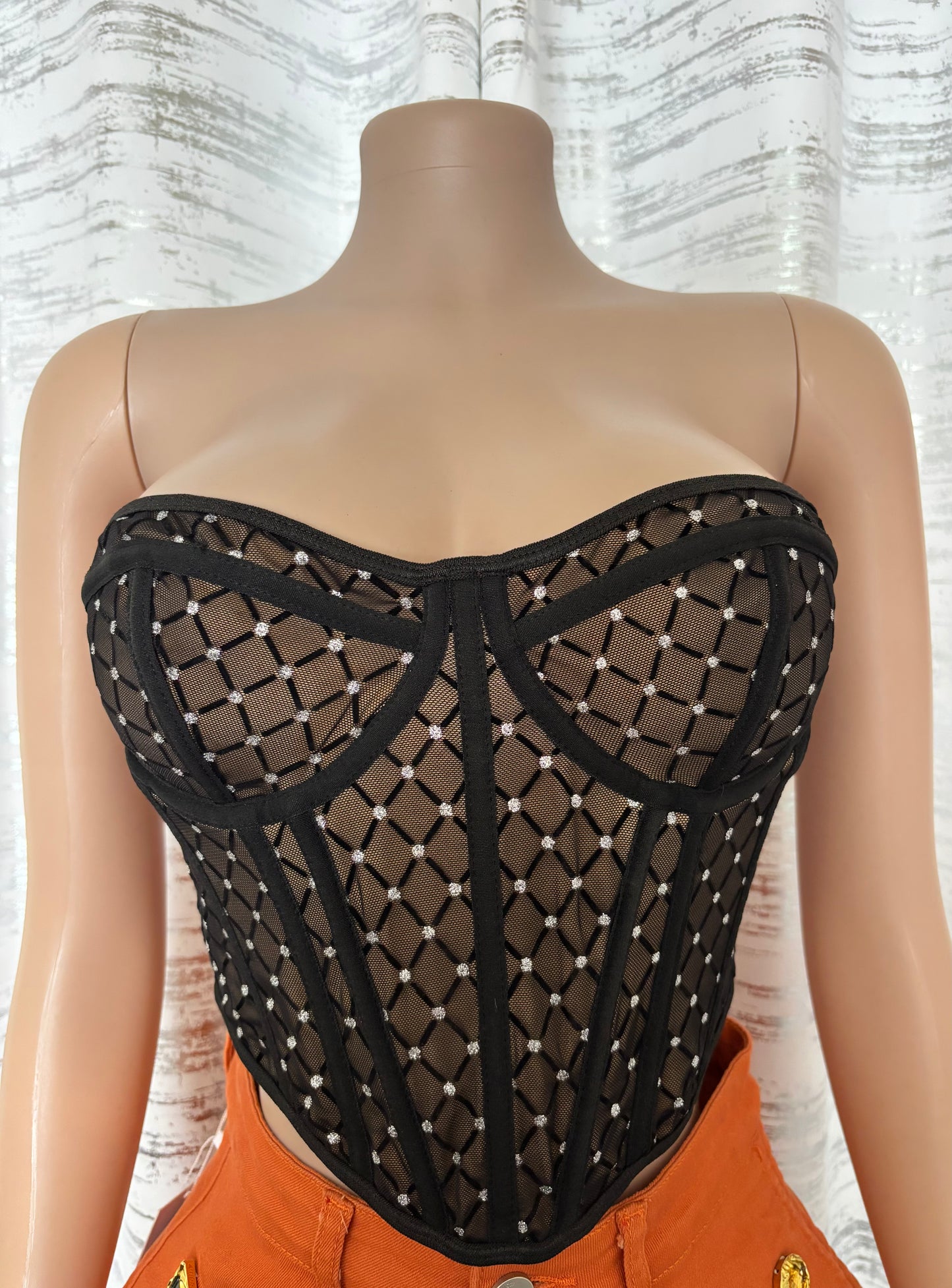 BLINGED CORSET
