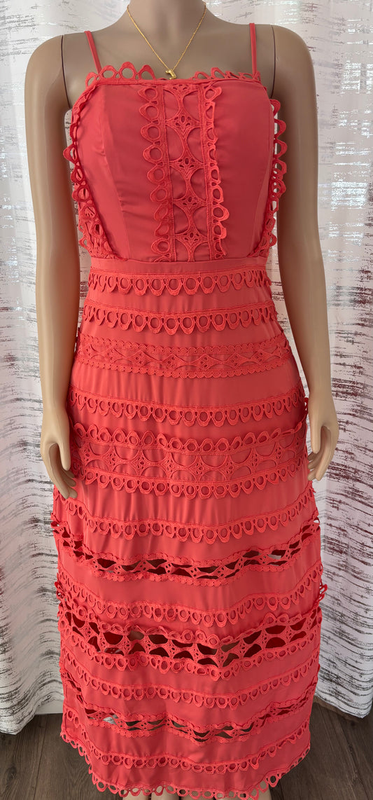 CROCHET MAXI DRESS