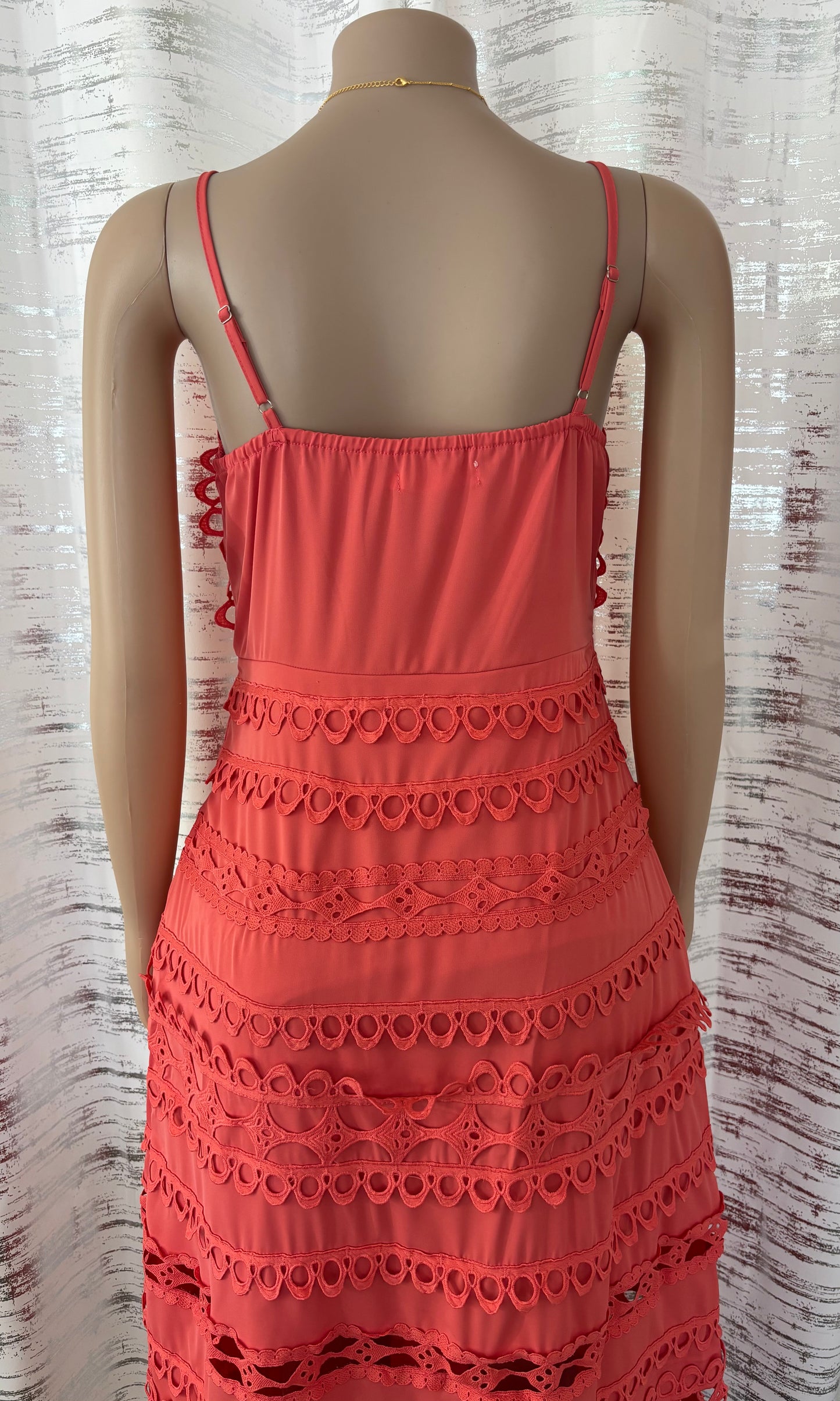 CROCHET MAXI DRESS