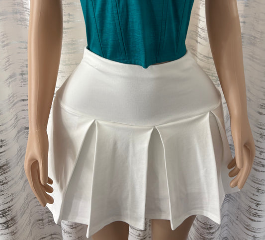 SCHOOL STYLE PLEATED SKIRT