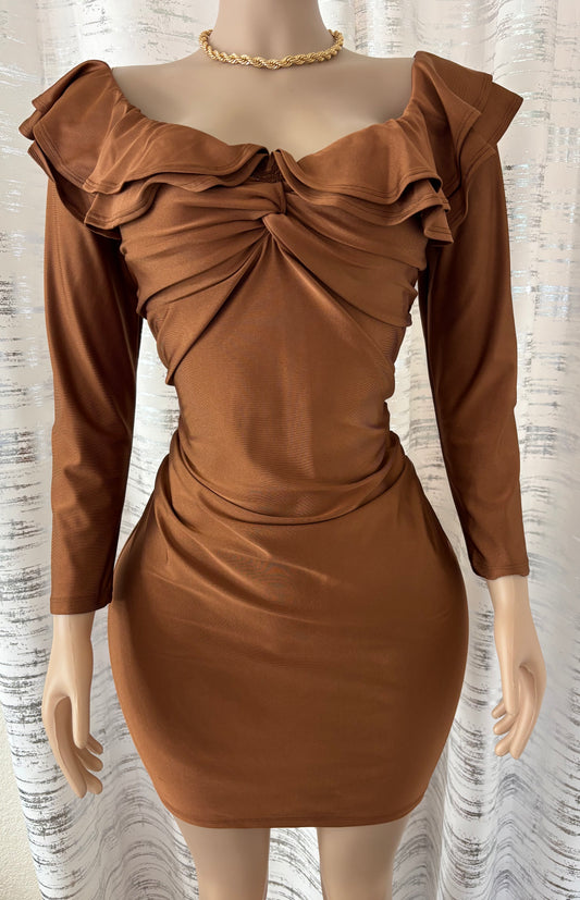 RUFFLE DRESS