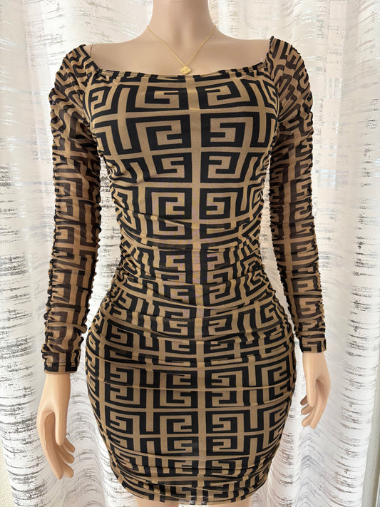 GEOMETRIC DRESS